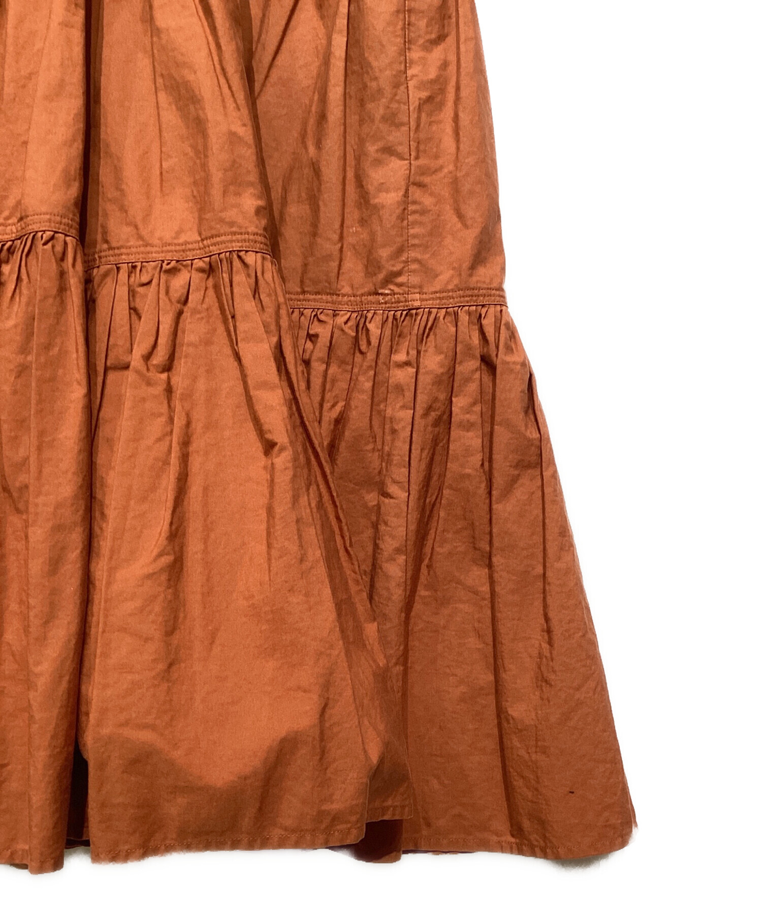 中古・古着通販】MARNI (マルニ) バンドカラーティアードミモシャツ