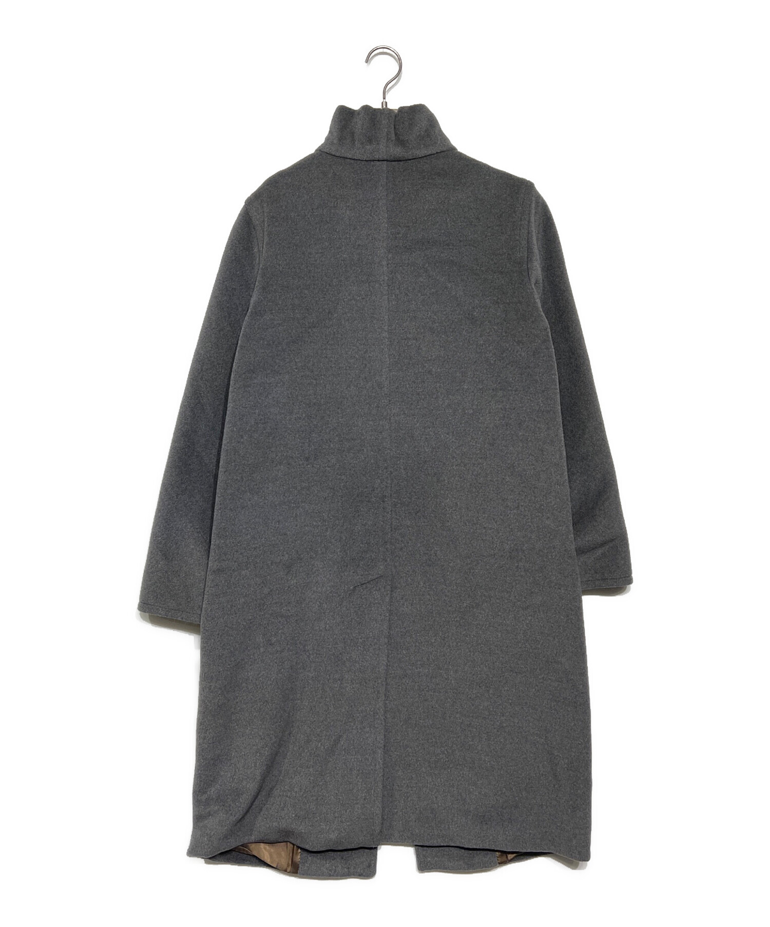 中古・古着通販】MaxMara (マックスマーラ) ウールコート グレー