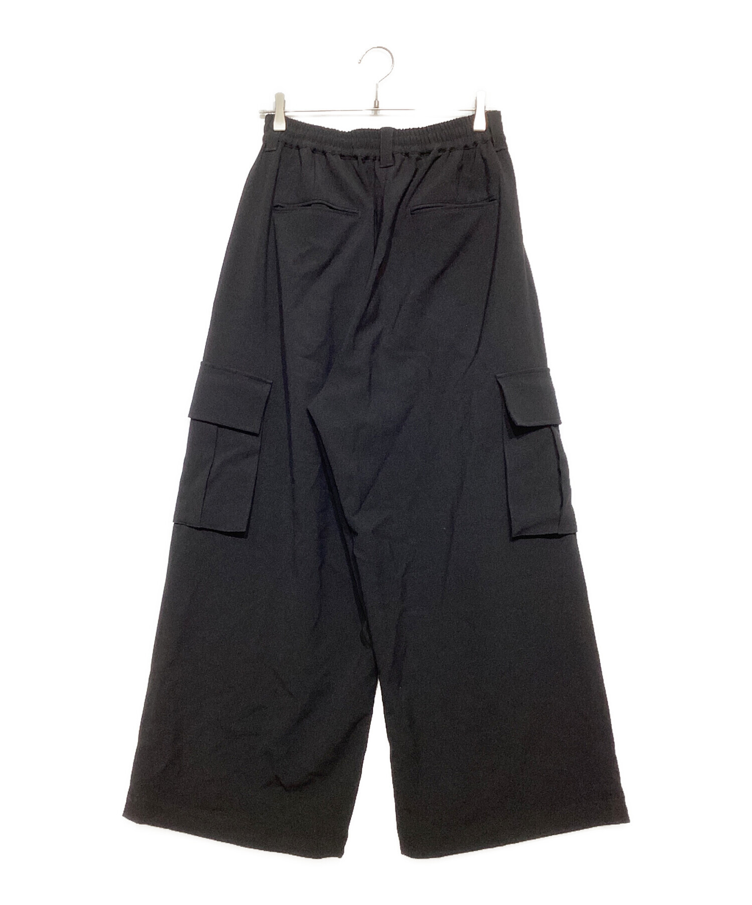 MAISON SPECIAL メゾンスペシャル ワイドカーゴパンツ ブラック MAISON