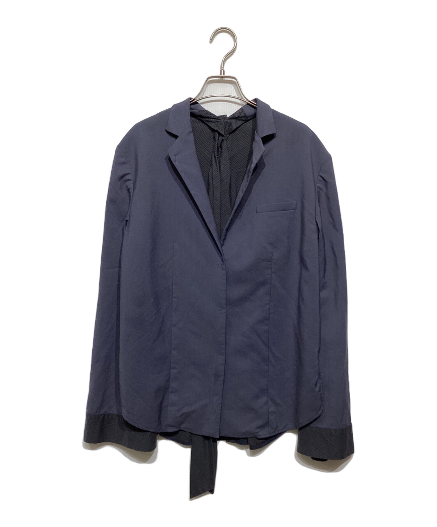 中古・古着通販】IRENE (アイレネ) Like a Shirt Jacket ネイビー 