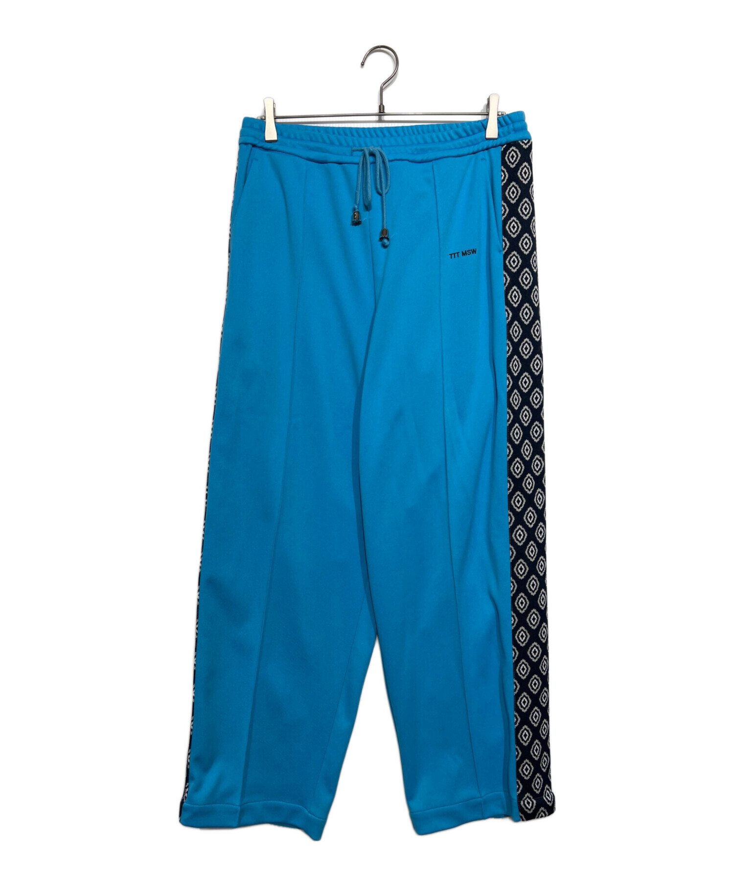 中古・古着通販】TTT MSW (ティー) Jersey Wide Pant ブルー 中古・古着通販】TTT MSW (ティー) Jersey Wide Pant ブルー
