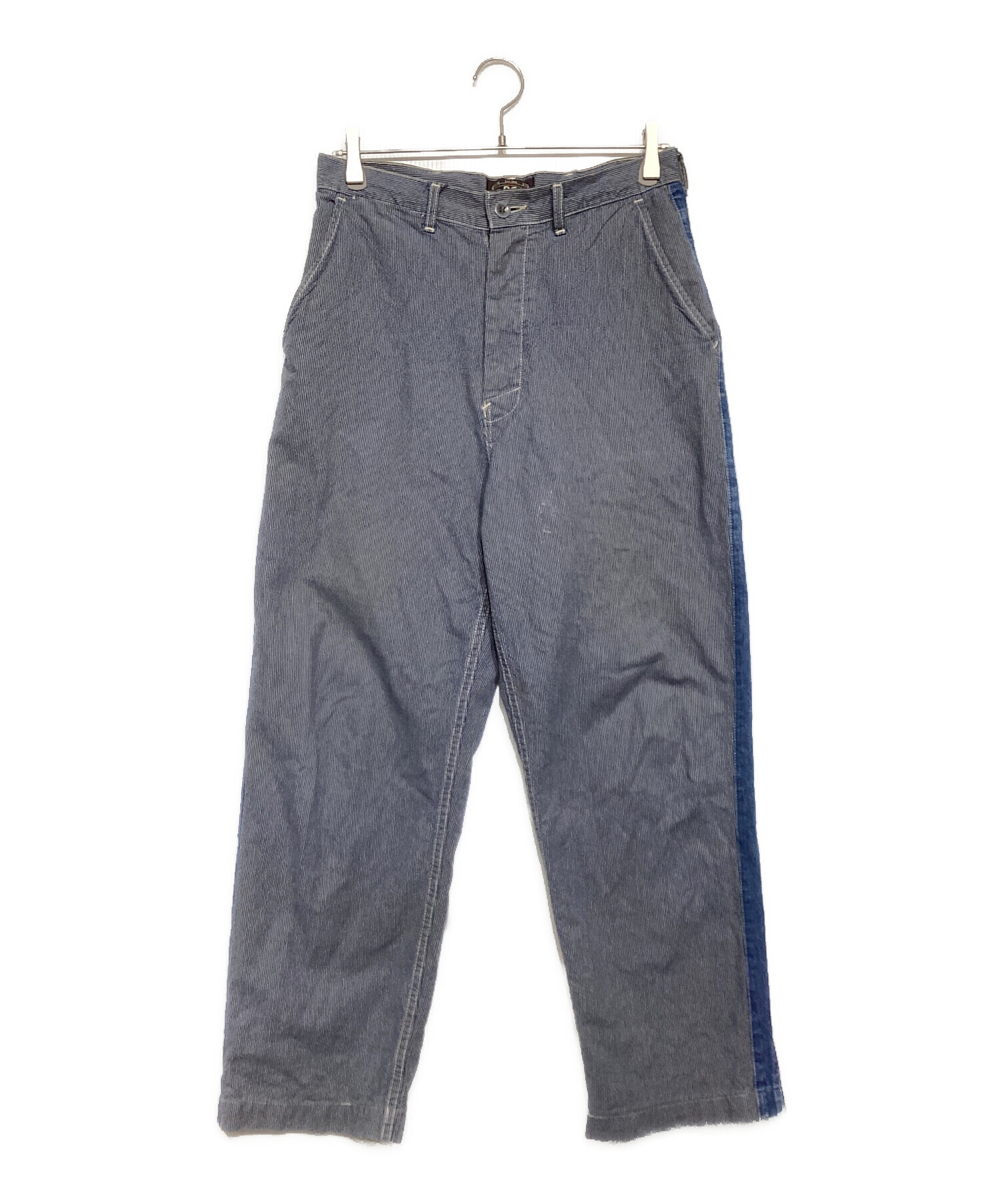中古・古着通販】RRL (ダブルアールエル) ヒッコリーパンツ インディゴ