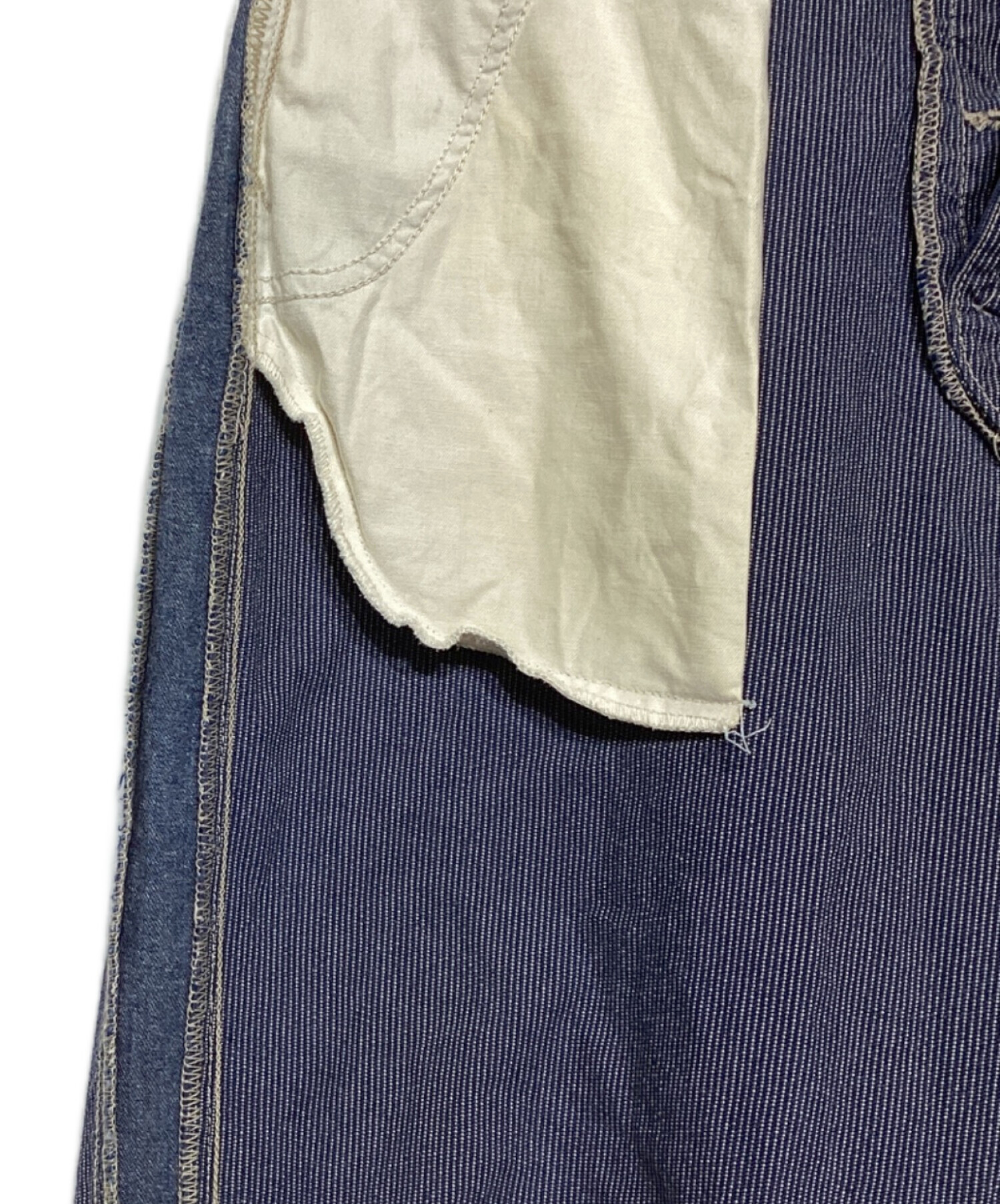 中古・古着通販】RRL (ダブルアールエル) ヒッコリーパンツ インディゴ