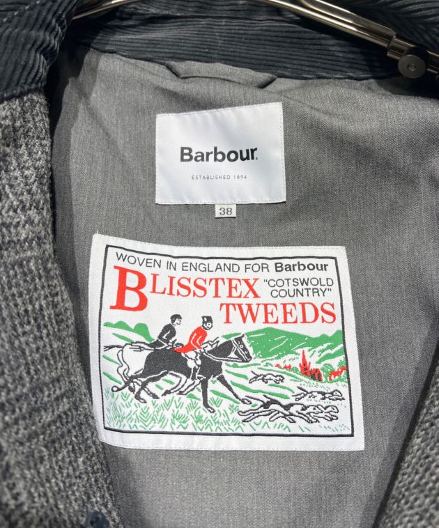 Barbour バブアー Blisstex Tweed Coat 中古・古着通販】Barbour (バブアー) Blisstex Tweed Coat グレー