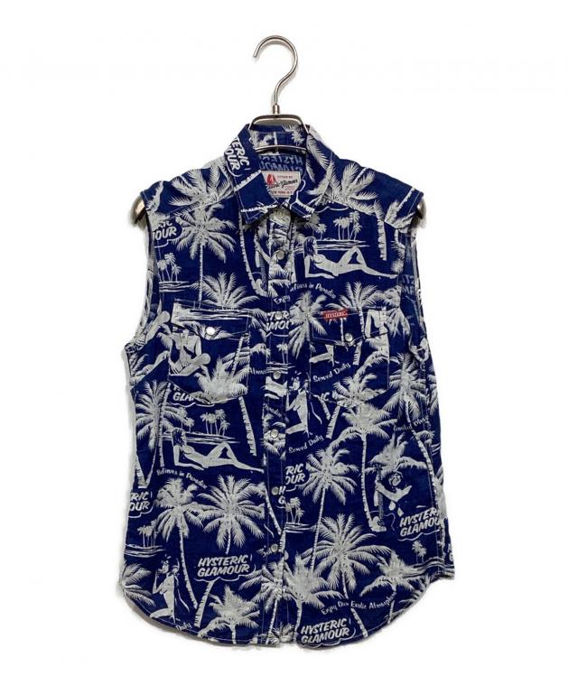 HYSTERIC GLAMOUR ノースリーブトップス HYSTERIC GLAMOUR