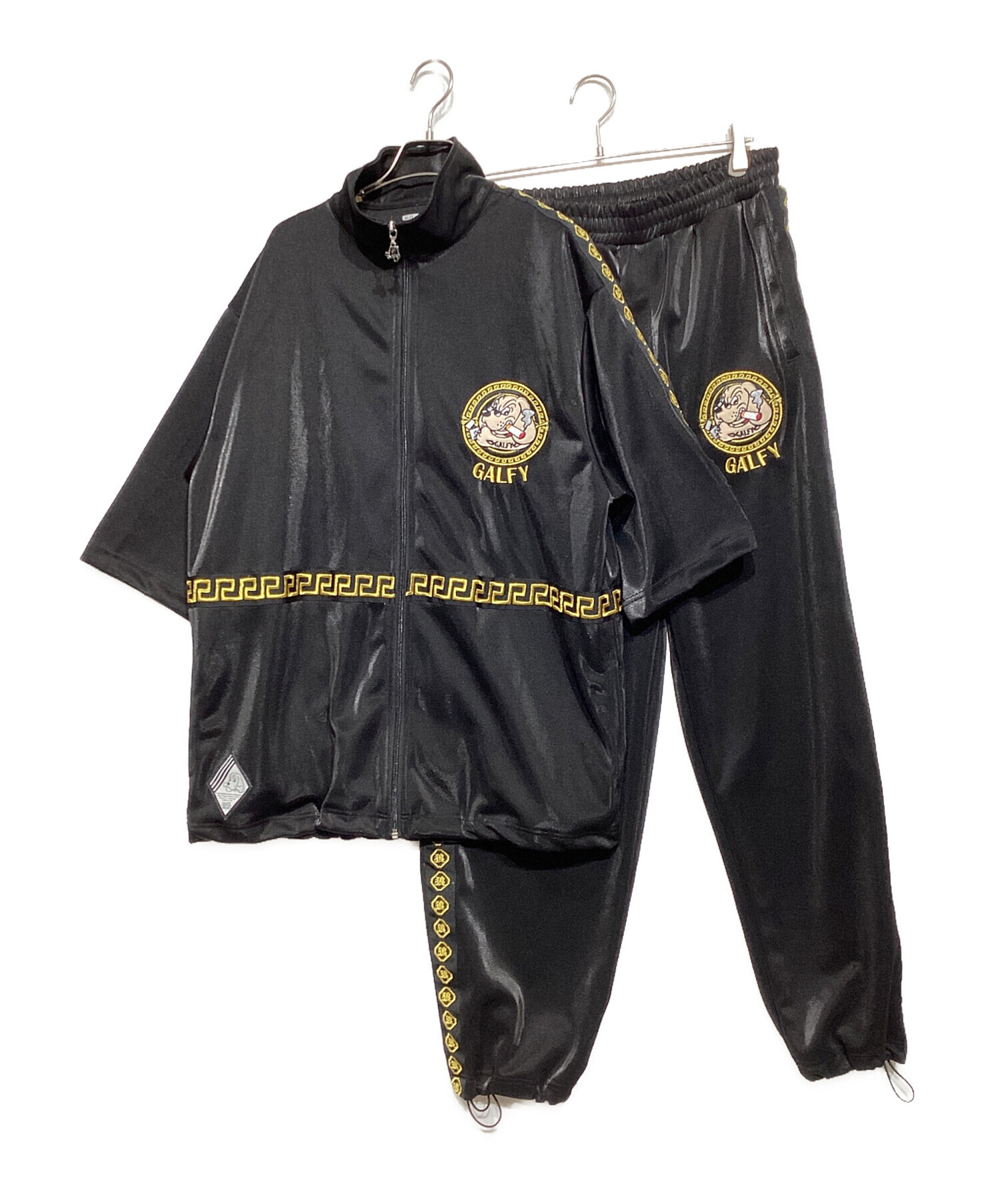 中古・古着通販】GALFY (ガルフィー) セットアップジャージ ブラック