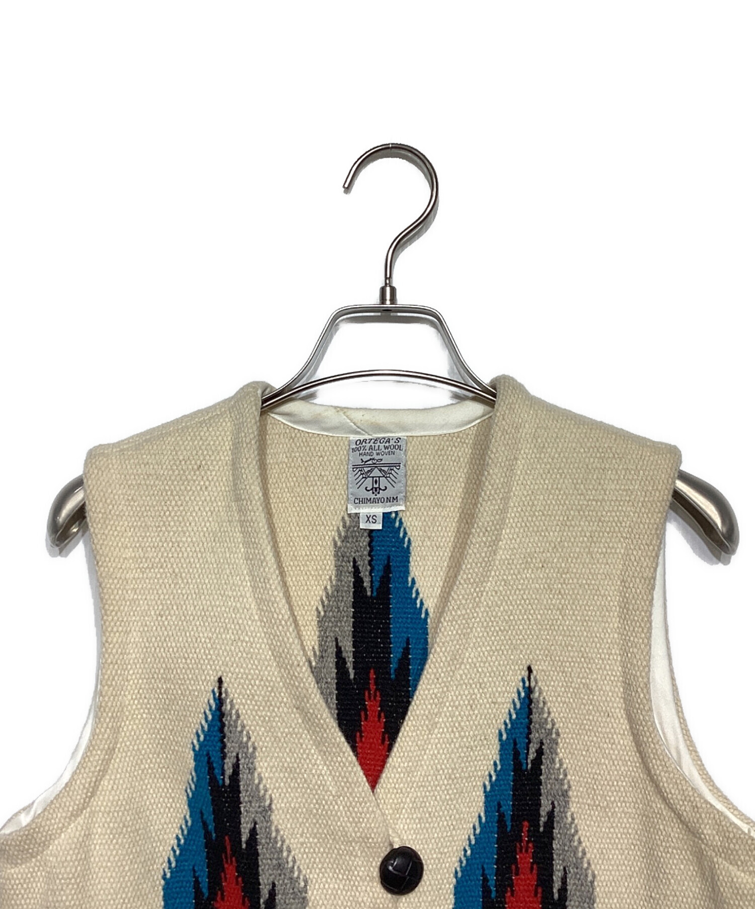 中古・古着通販】ORTEGA's (オルテガ) チマヨベスト ベージュ サイズ
