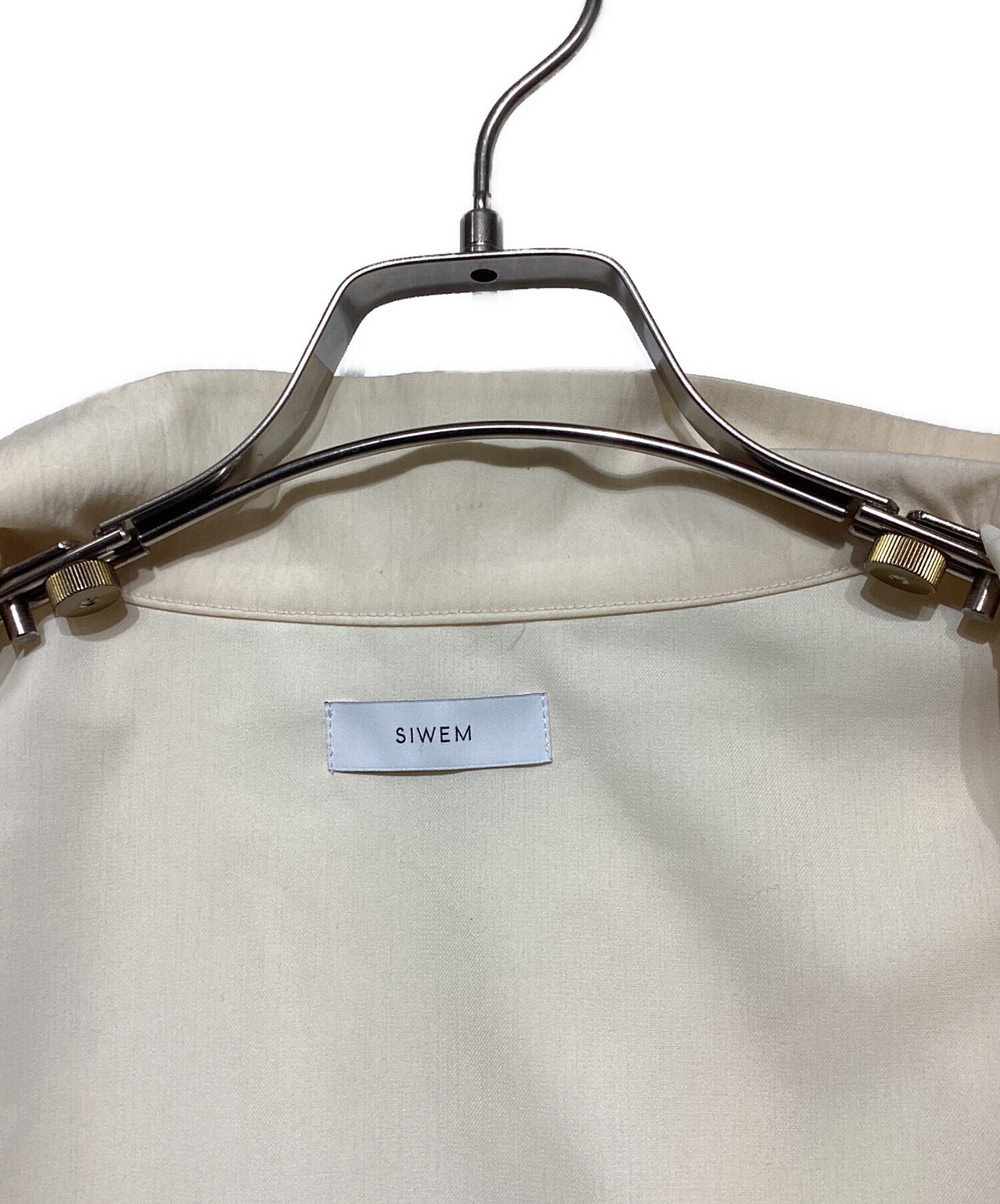 中古・古着通販】SIWEM (シウム) TYPEWRITER CREPE COCOON BLOUSON 