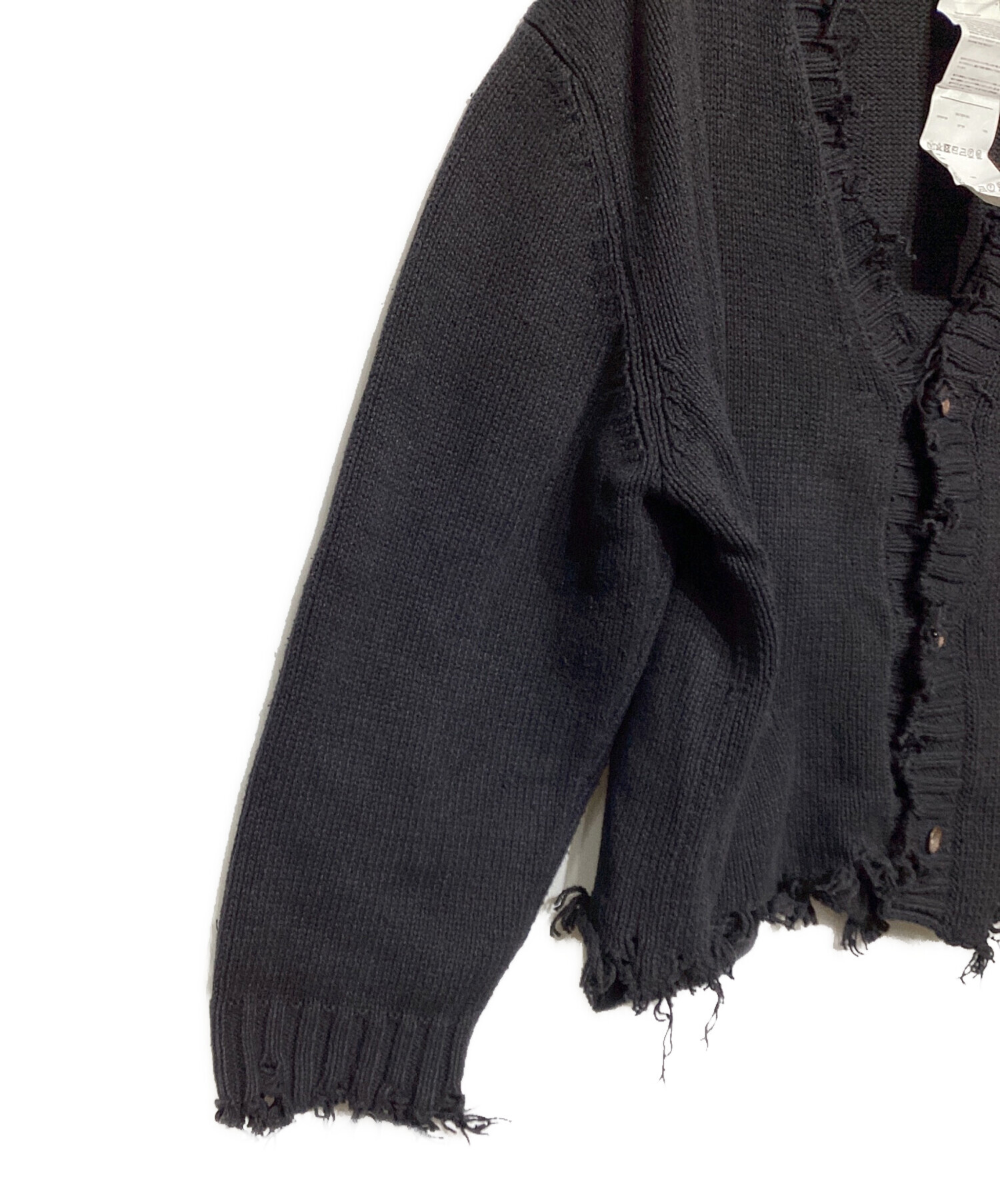 中古・古着通販】doublet (ダブレット) OVERSIZED CUT OFF CARDIGAN