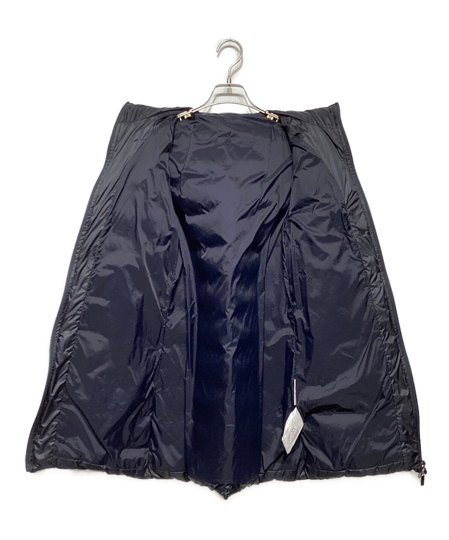 PYRENEX フード付きダウンジャケット 36 ネイビー 中古・古着通販】Pyrenex (ピレネックス) フーデッド ダウンジャケット