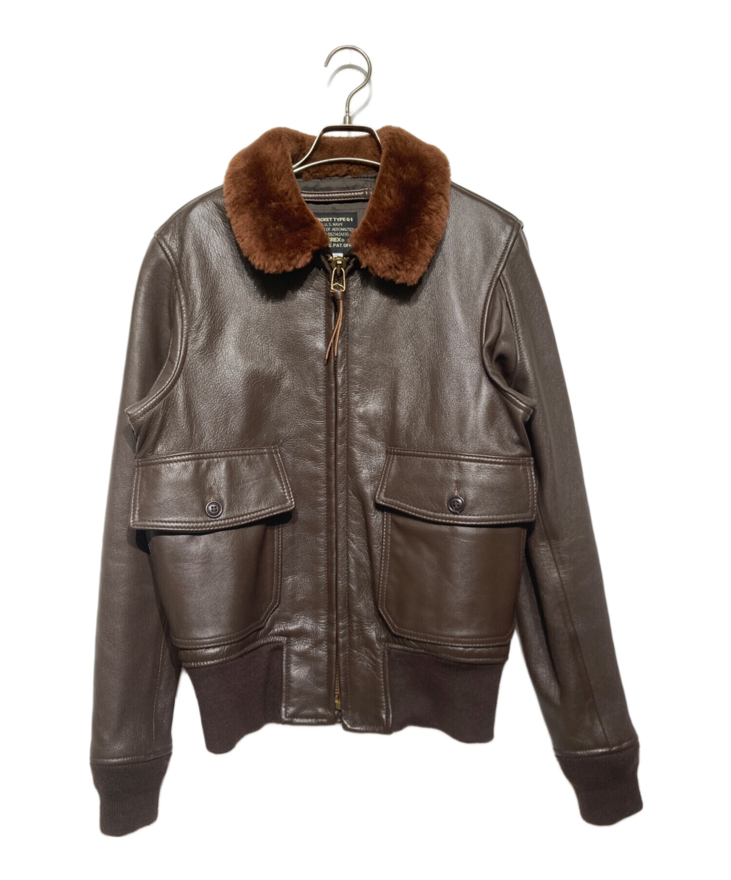 AVIREX G-1レザーフライトジャケット