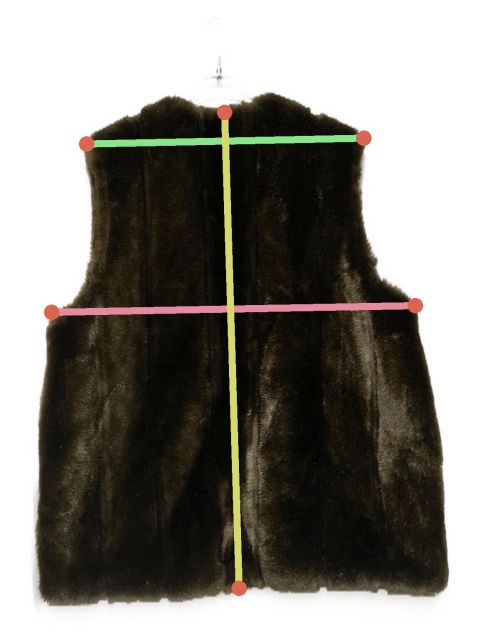 6roku beauty&youthフェイクファーベスト 中古・古着通販】6(ROKU) BEAUTY&YOUTH (ロク ビューティーアンド