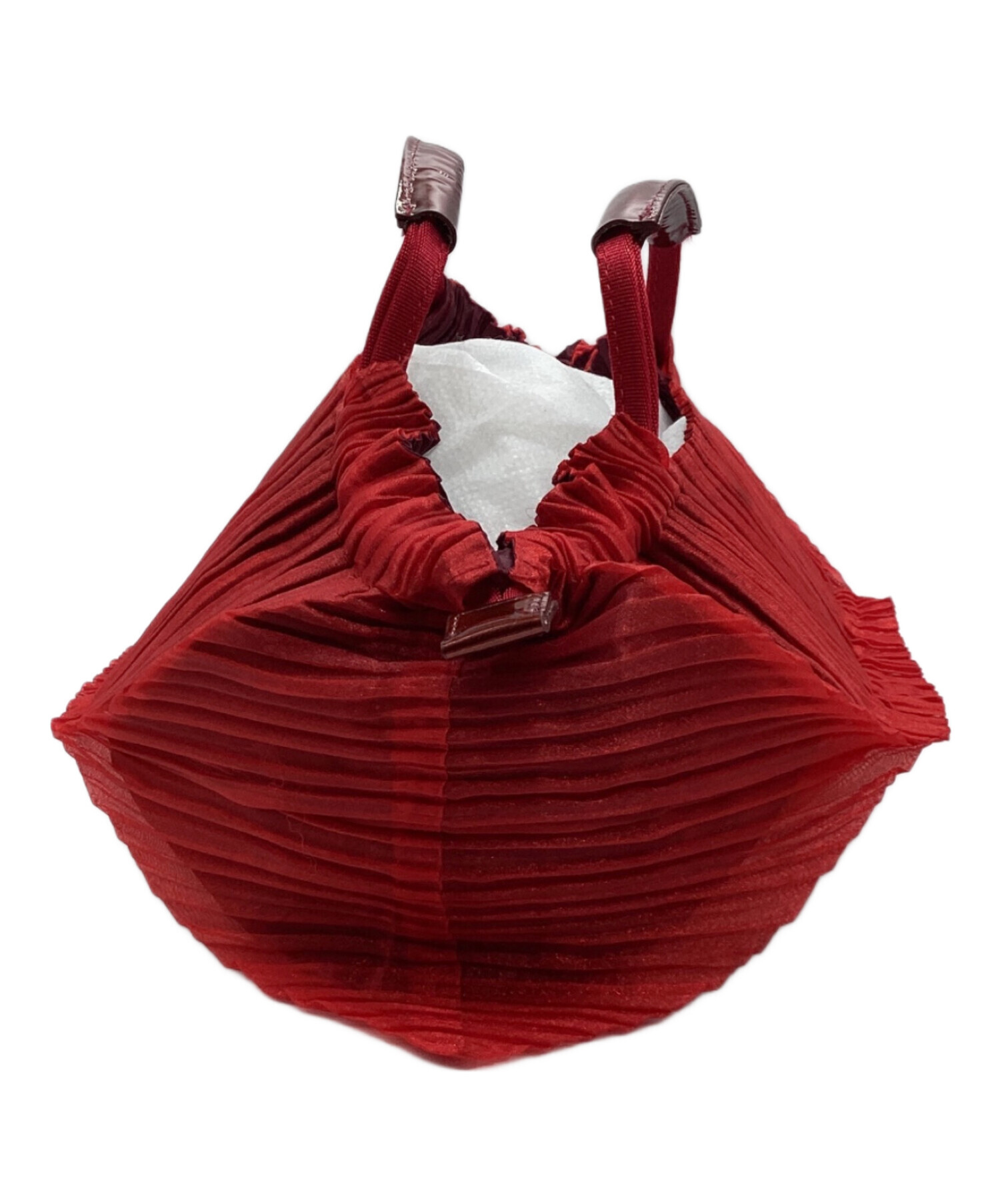 中古・古着通販】ISSEY MIYAKE (イッセイミヤケ) プリーツハンドバッグ 