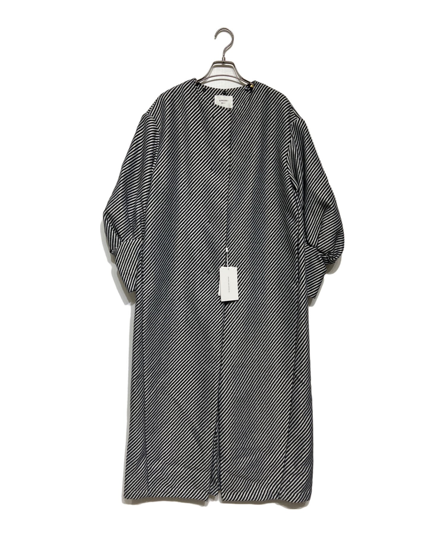 中古・古着通販】Ameri (アメリ) 2WAY CAPE PUFF SLEEVE COAT ホワイト