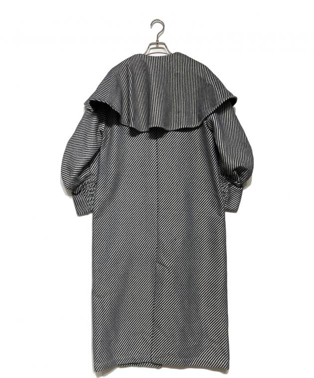 中古・古着通販】Ameri (アメリ) 2WAY CAPE PUFF SLEEVE COAT ホワイト