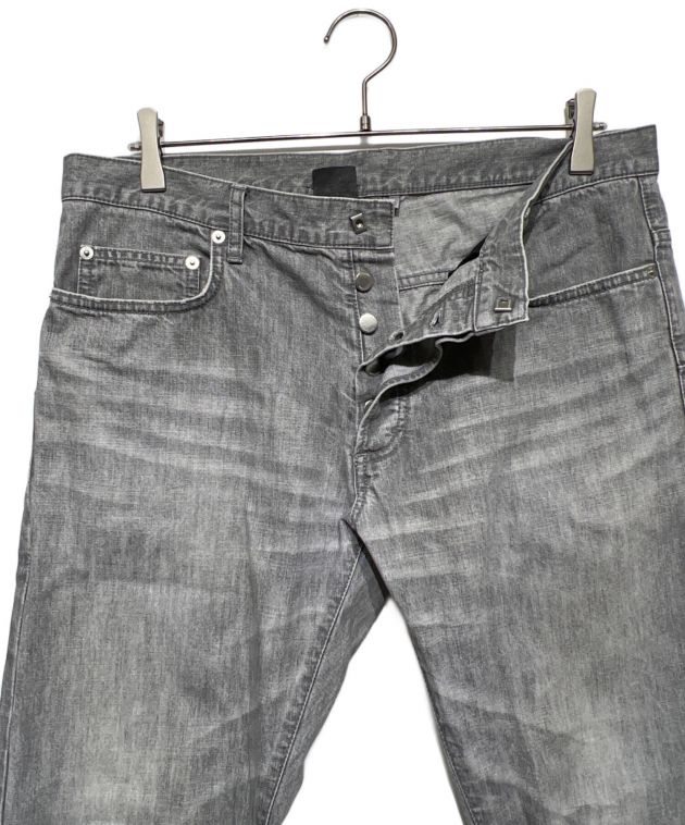 中古・古着通販】DIOR HOMME (ディオール オム) デニムパンツ グレー