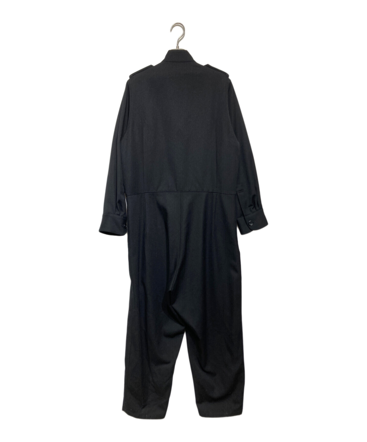 中古・古着通販】LIMI feu (リミフゥ) ジャンプスーツ ブラック サイズ
