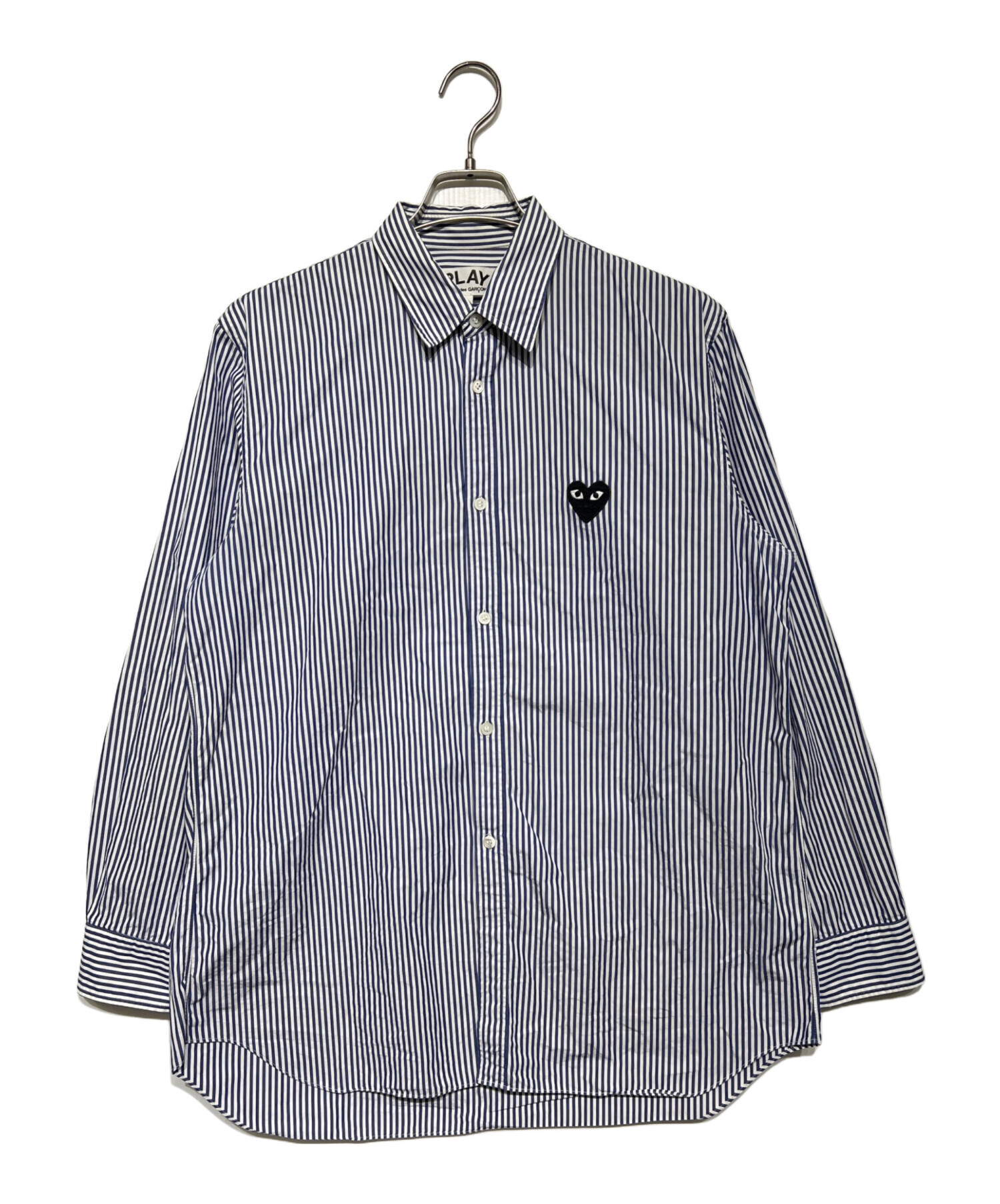 COMME des GARÇONS SHIRT ストライプシャツ S PLAY COMME des GARÇONS ストライプシャツ S