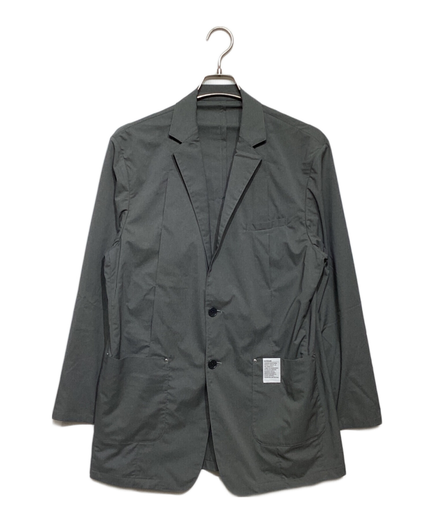 CITERA V-I-C JKT ジャケット 中古・古着通販】CITERA (シテラ) テーラードジャケット グレー サイズ