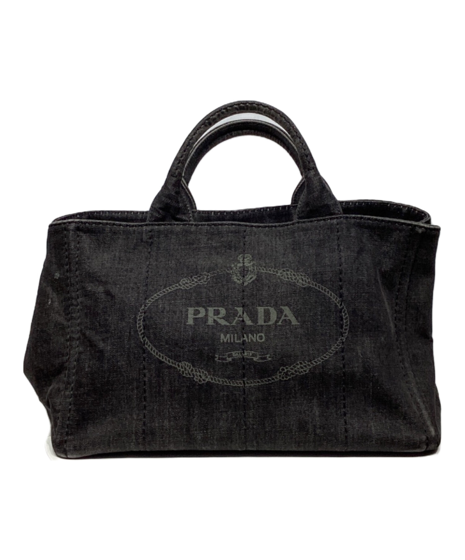 中古・古着通販】PRADA (プラダ) カナパ デニム 2WAYトートバッグ
