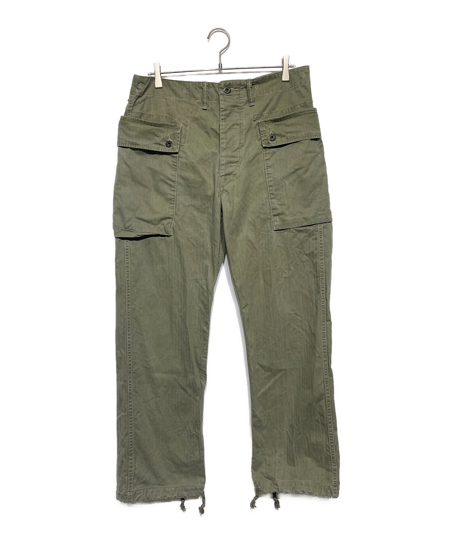 中古・古着通販】RRL (ダブルアールエル) モンキーパンツ カーキ