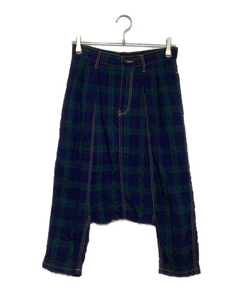美品　trico COMMEdesGARCONS サルエルパンツ チェック 中古・古着通販】tricot COMME des GARCONS (トリココムデギャルソン