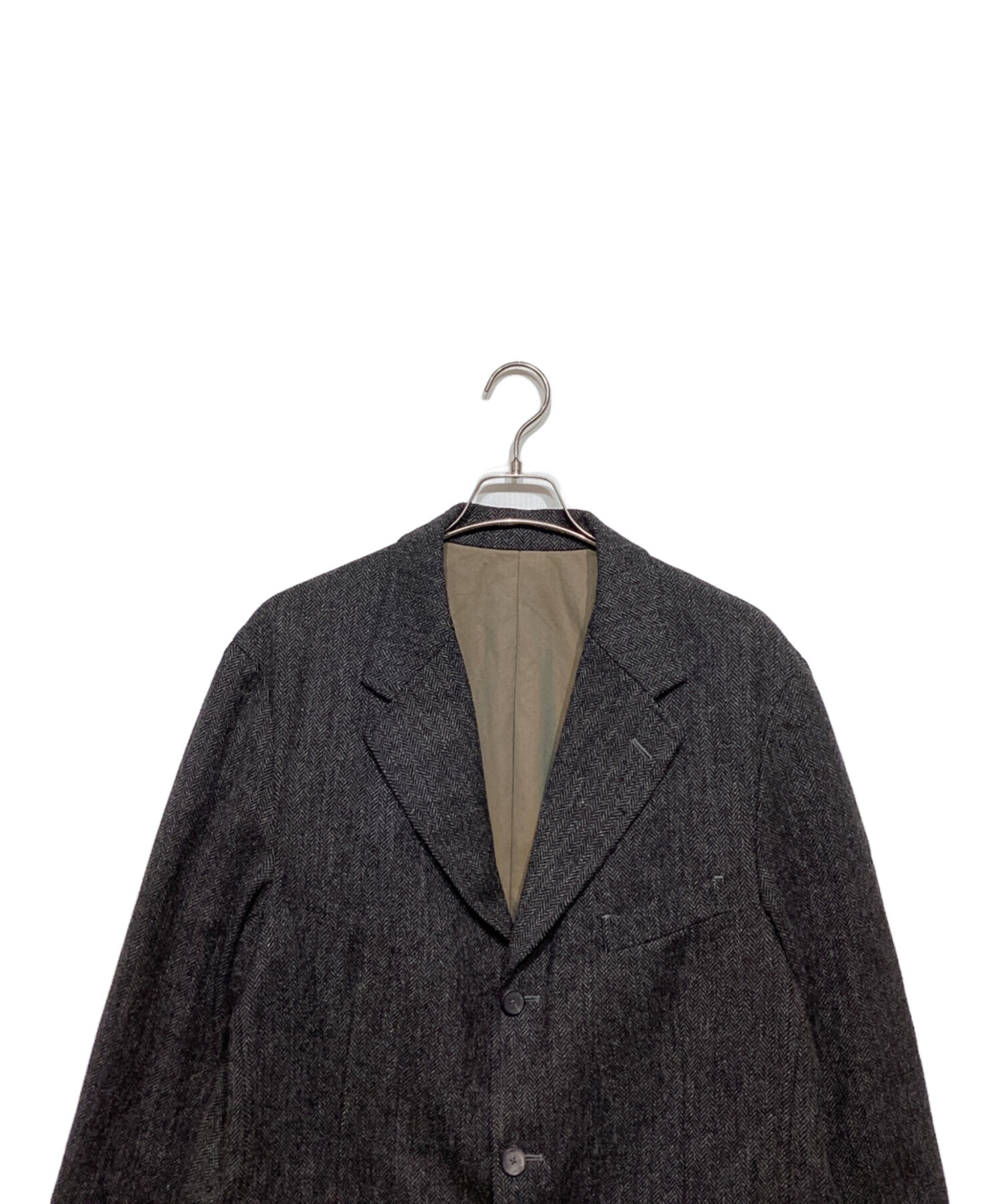 中古・古着通販】A.PRESSE (アプレッセ) Tweed Tailored Jacket グレー