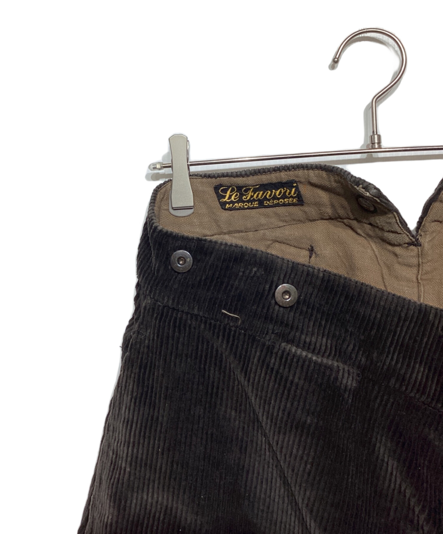 中古・古着通販】Le Favori (ル ファヴォリ) 50s～コーデュロイパンツ
