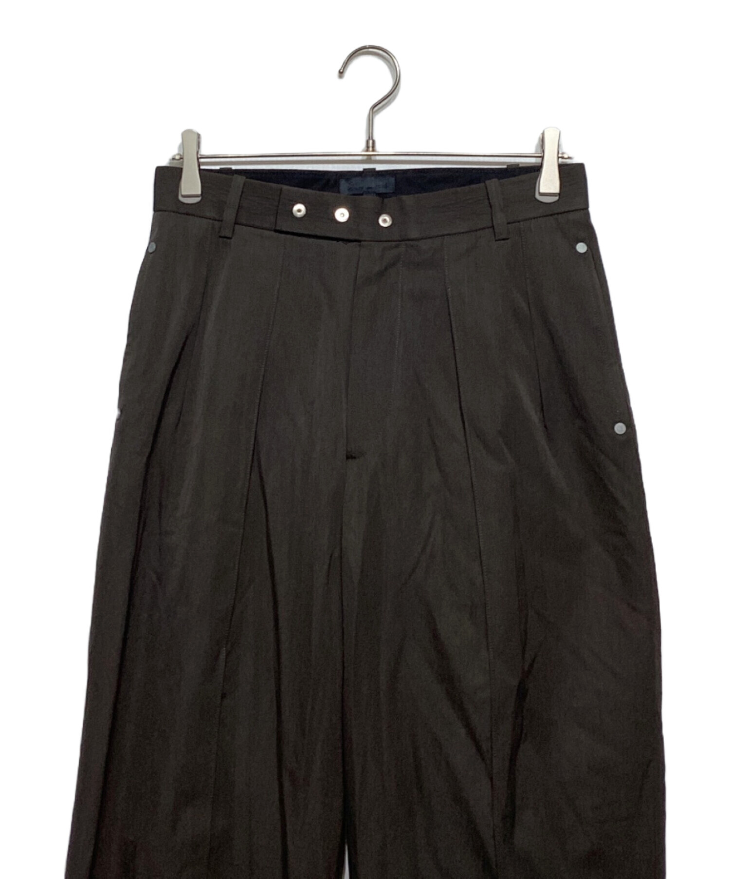 OMAR AFRIDI ブラック ハーフパンツ 46 ショーツ OMAR AFRIDI ブラック ハーフパンツ 46 ショーツ