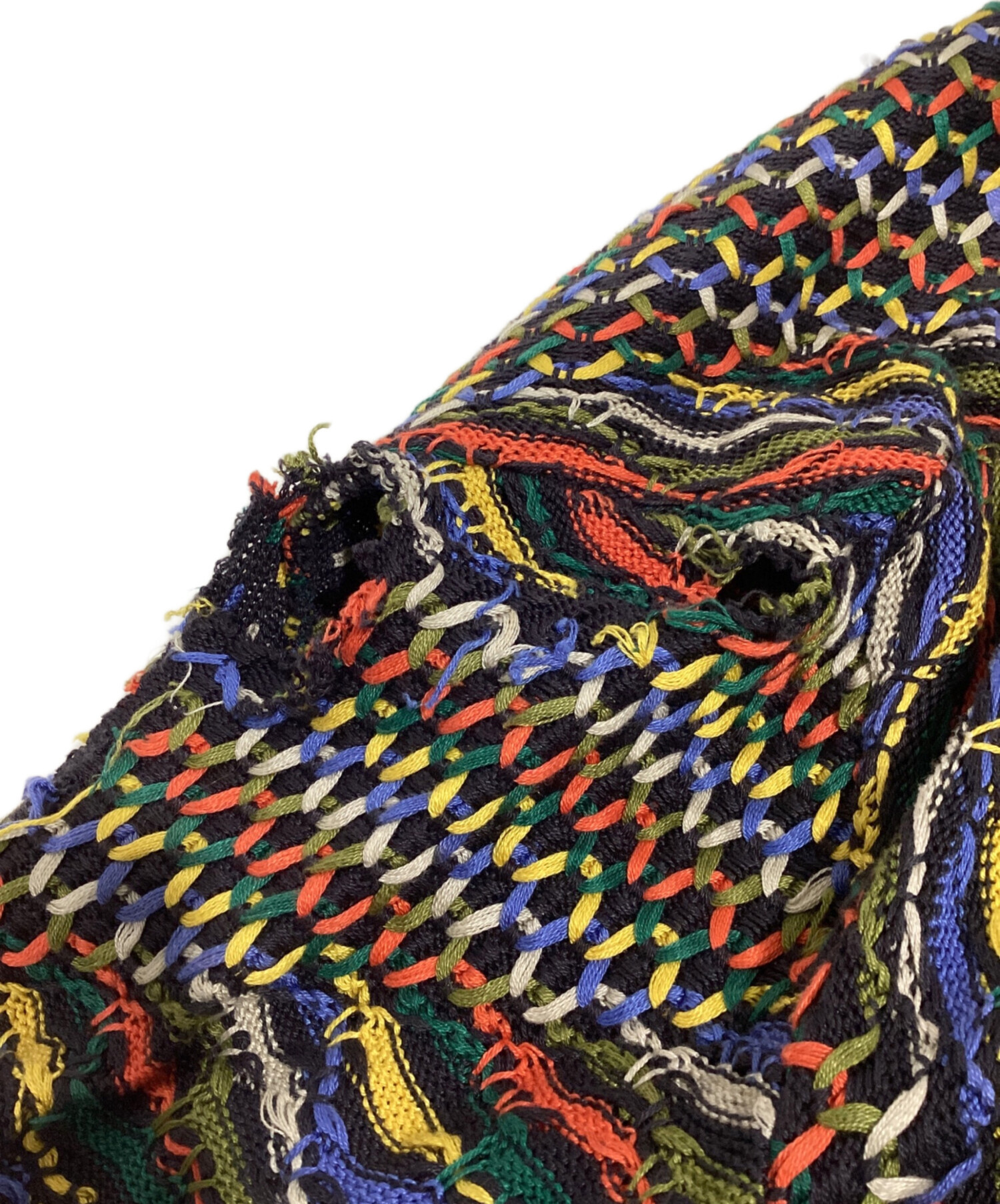 中古・古着通販】Coogi (クージー) 3Dニット マルチカラー サイズ:L