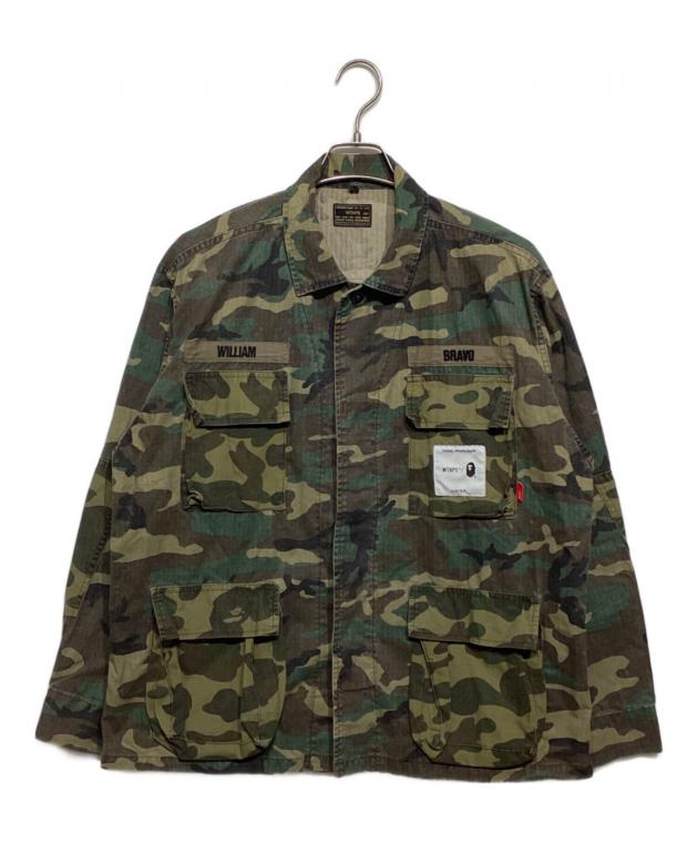 WTAPS ダブルタップス JUNGLE LS S 新品 WTAPS ダブルタップス 22SS 日本製 JUNGLE 02 / LS COTTON