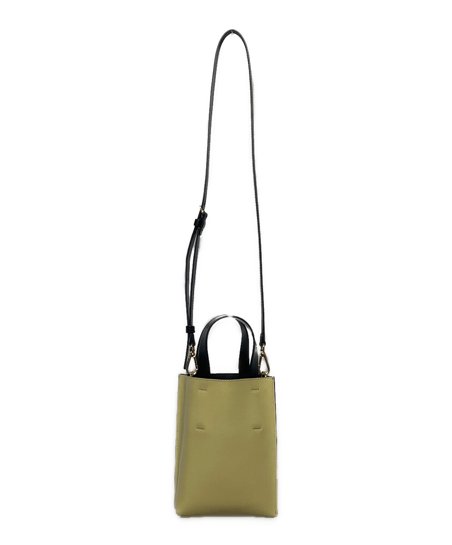 中古・古着通販】MARNI (マルニ) ミュゼオナノ 2WAYバッグ グレー 