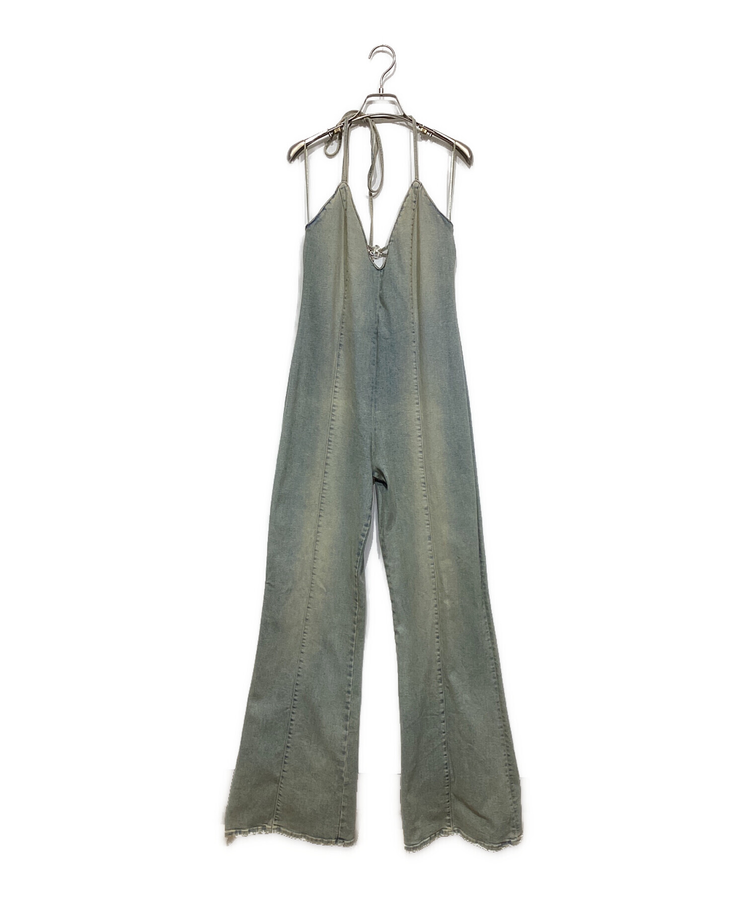 中古・古着通販】ZARA (ザラ) Barbie (バービー) デニムホルターネック 
