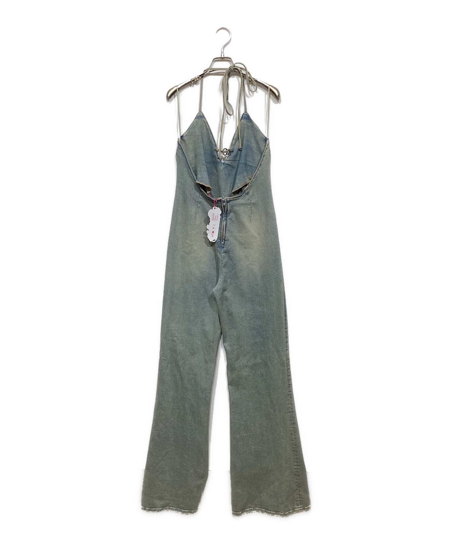 中古・古着通販】ZARA (ザラ) Barbie (バービー) デニムホルターネック 