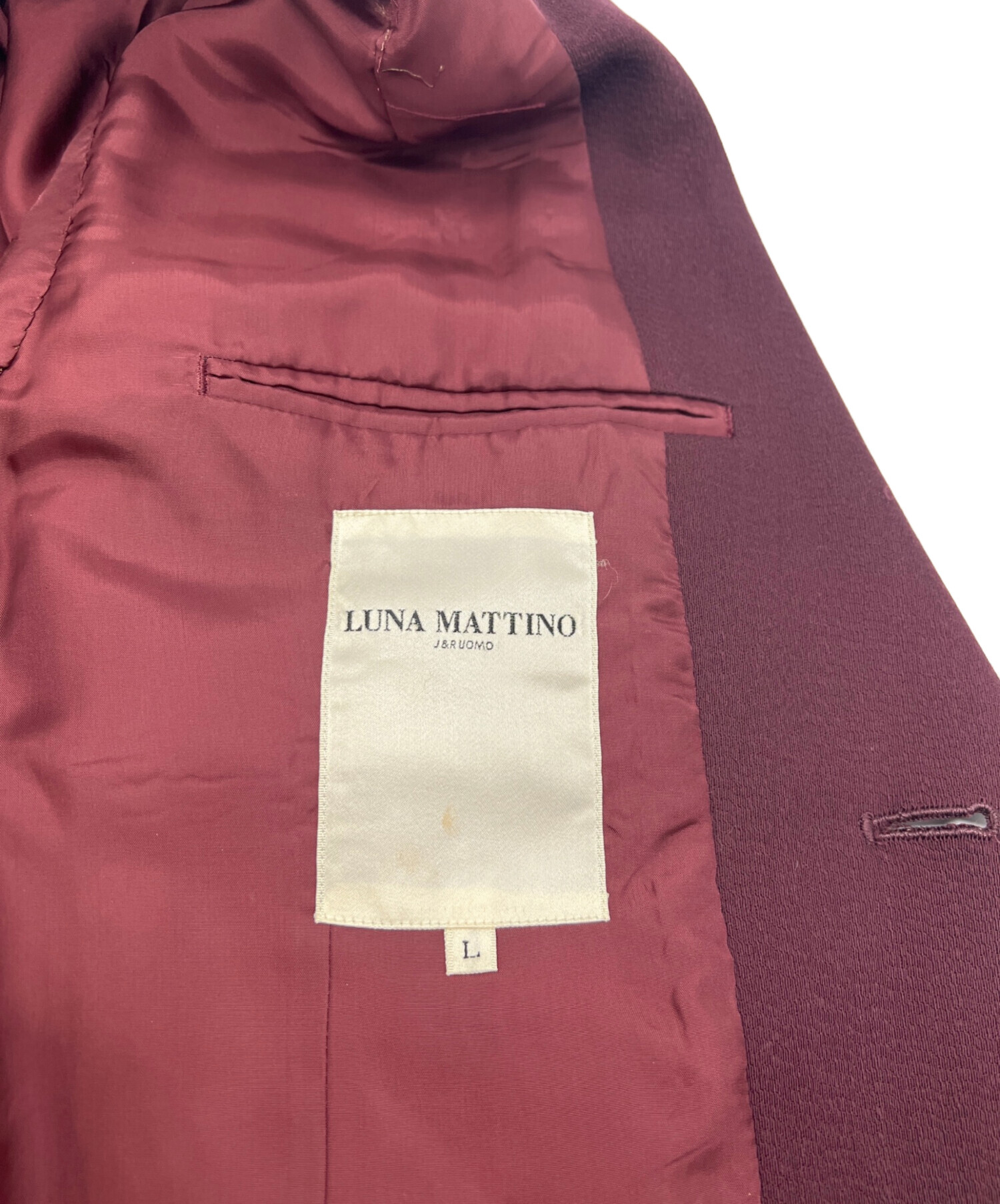 中古・古着通販】LUNA MATTINO (ルナマティーノ) 3Bジャケット