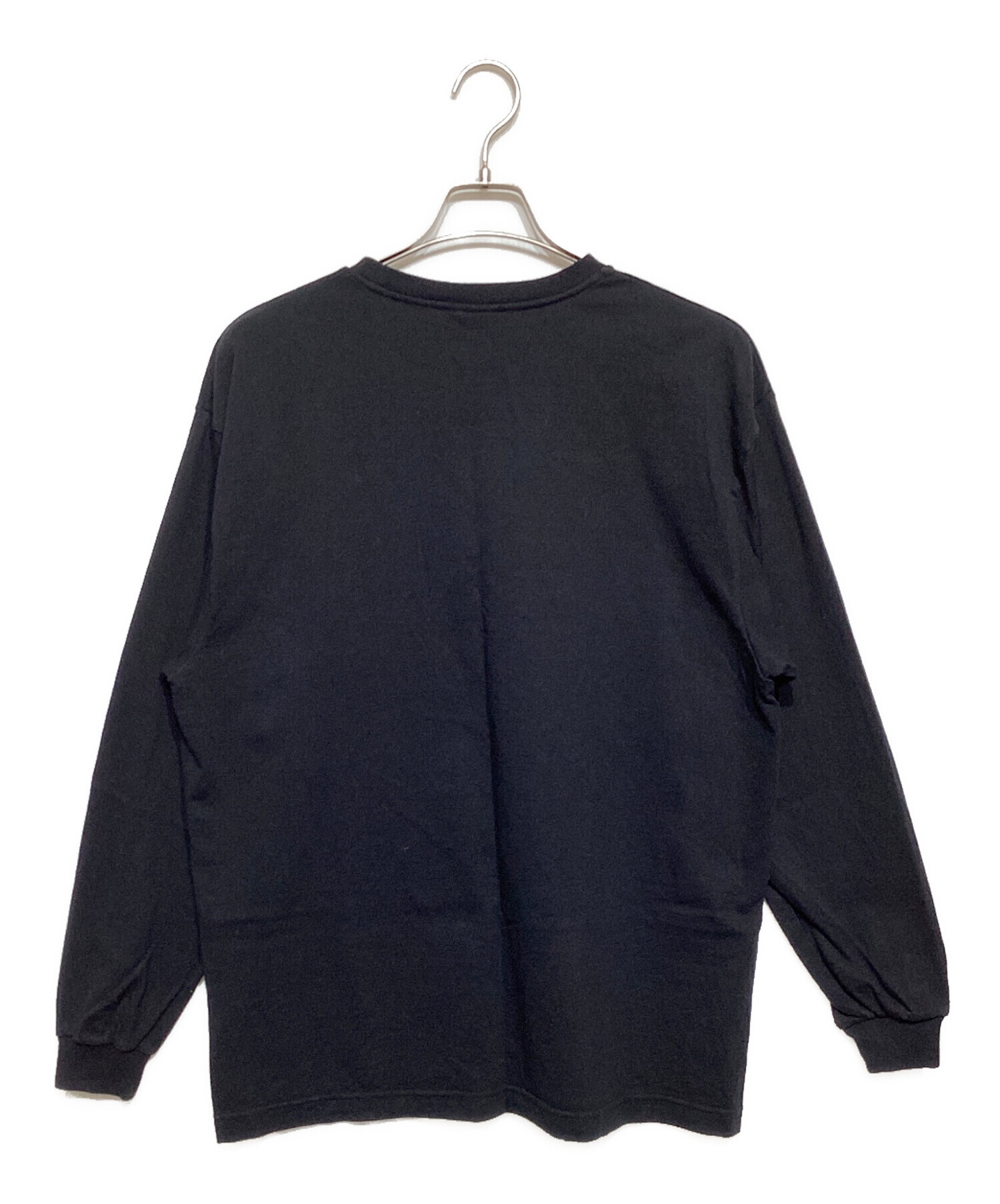 中古・古着通販】WTAPS (ダブルタップス) カレッジロゴ ロンT ブラック 