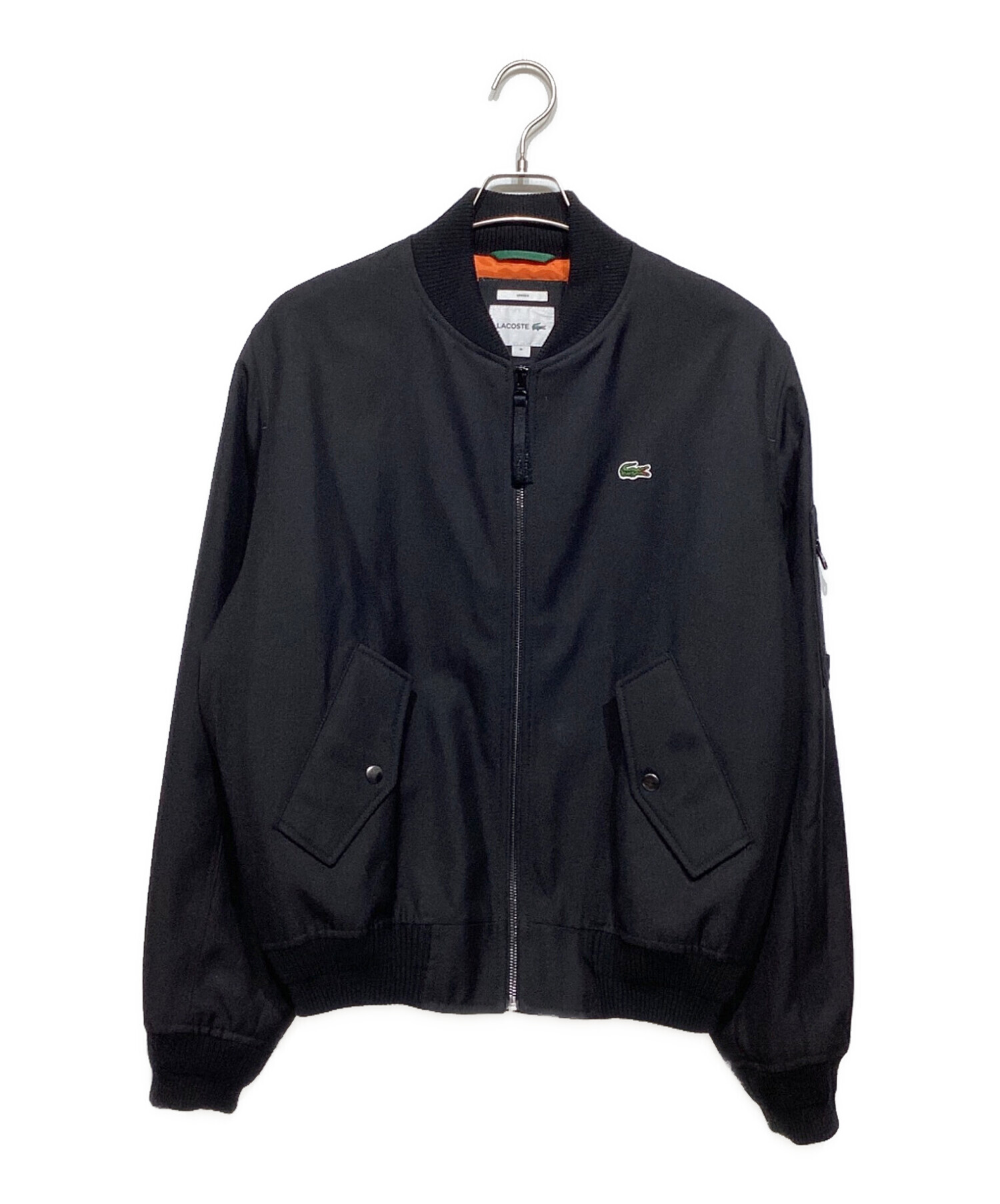 美品 Lacoste ボンバージャケットMサイズ 中古・古着通販】LACOSTE (ラコステ) ブレンドウールボンバー