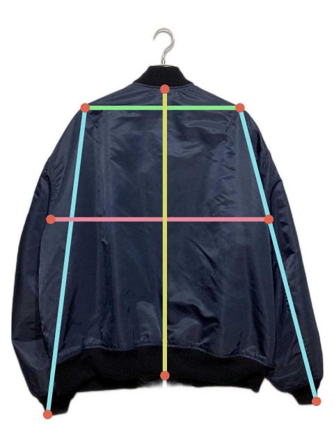 中古・古着通販】NEON SIGN (ネオンサイン) SANDWICH BOMBER JACKET
