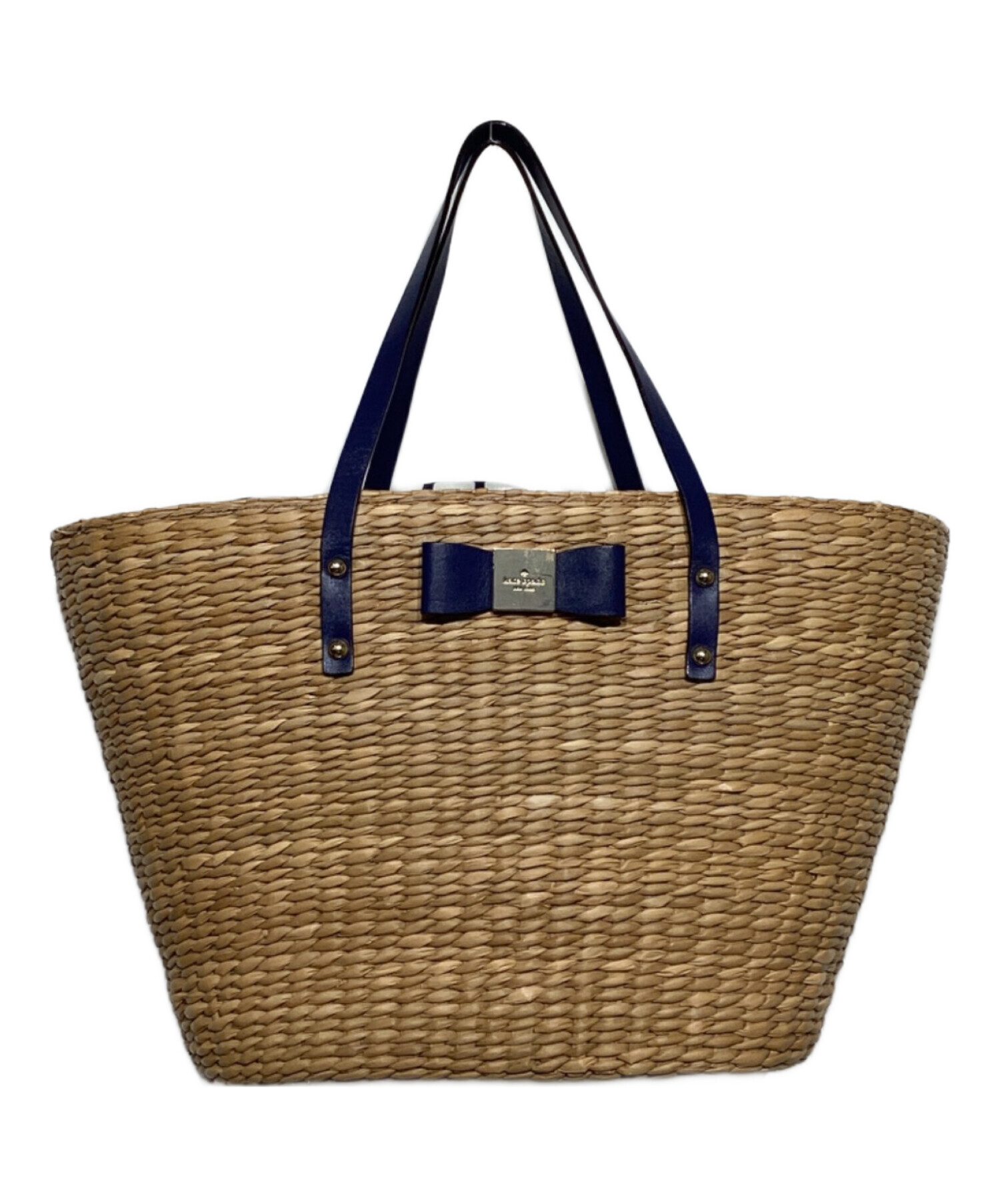 中古・古着通販】Kate Spade (ケイトスペード) カゴバッグ ベージュ 