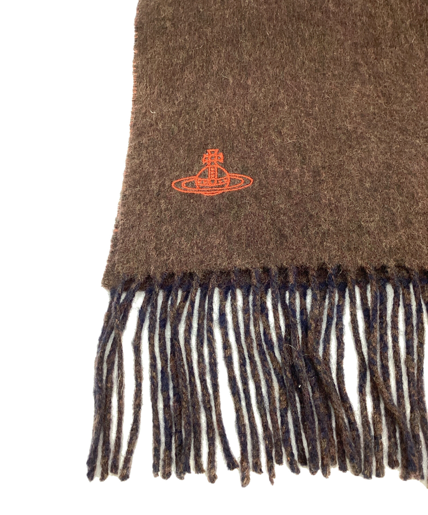 ヴィヴィアン マフラー 洗えるカシミヤ　新品未使用 新品未使用 正規品 ヴィヴィアンウエストウッド Vivienne