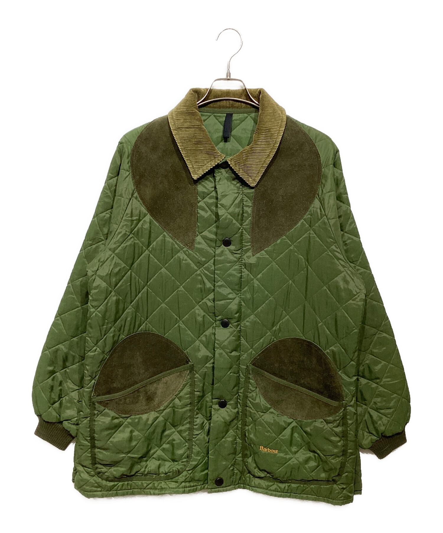 中古・古着通販】Barbour (バブアー) キルティングジャケット グリーン