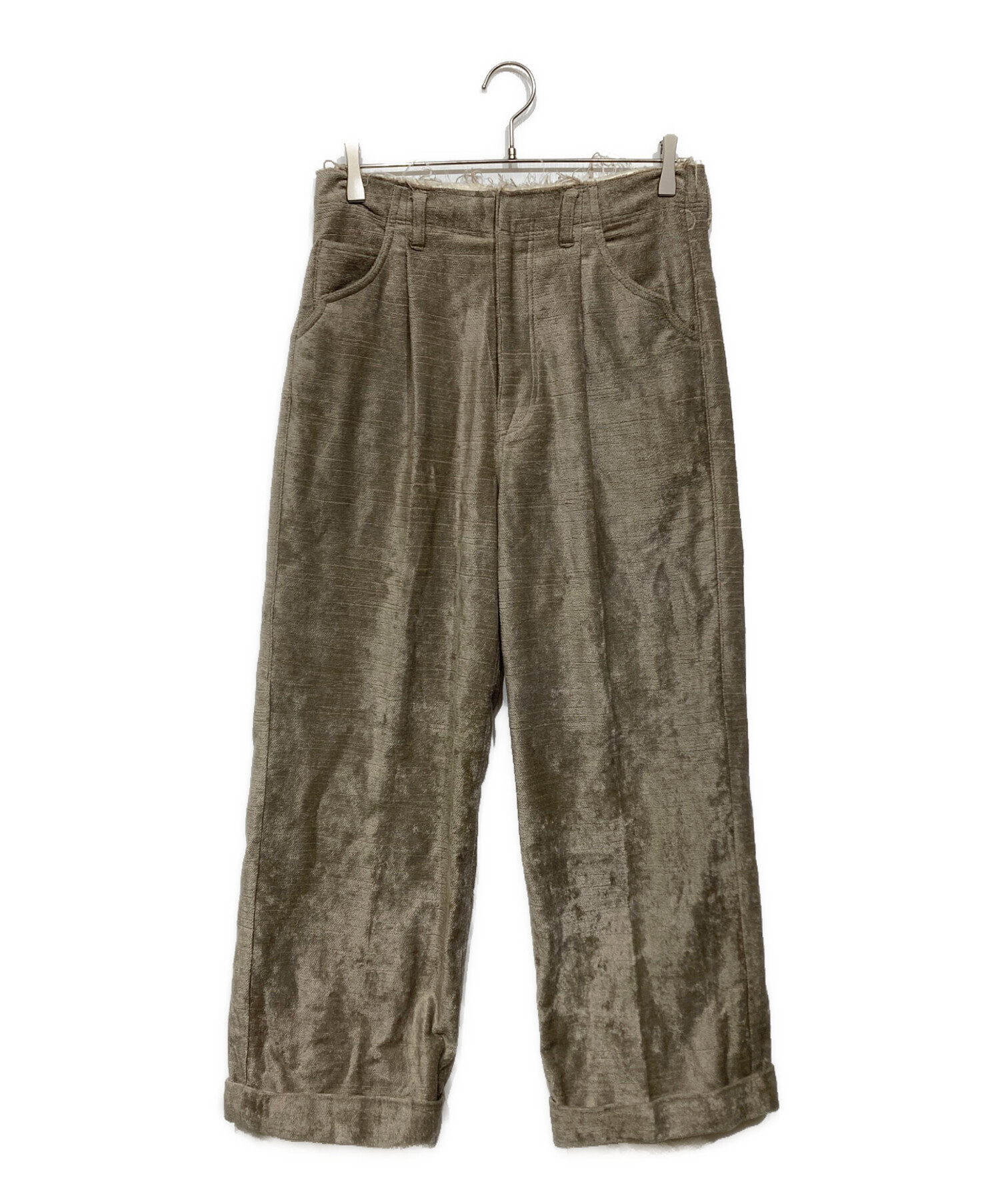 中古・古着通販】BED J.W. FORD (ベッドフォード) Velour Fabric Wide 