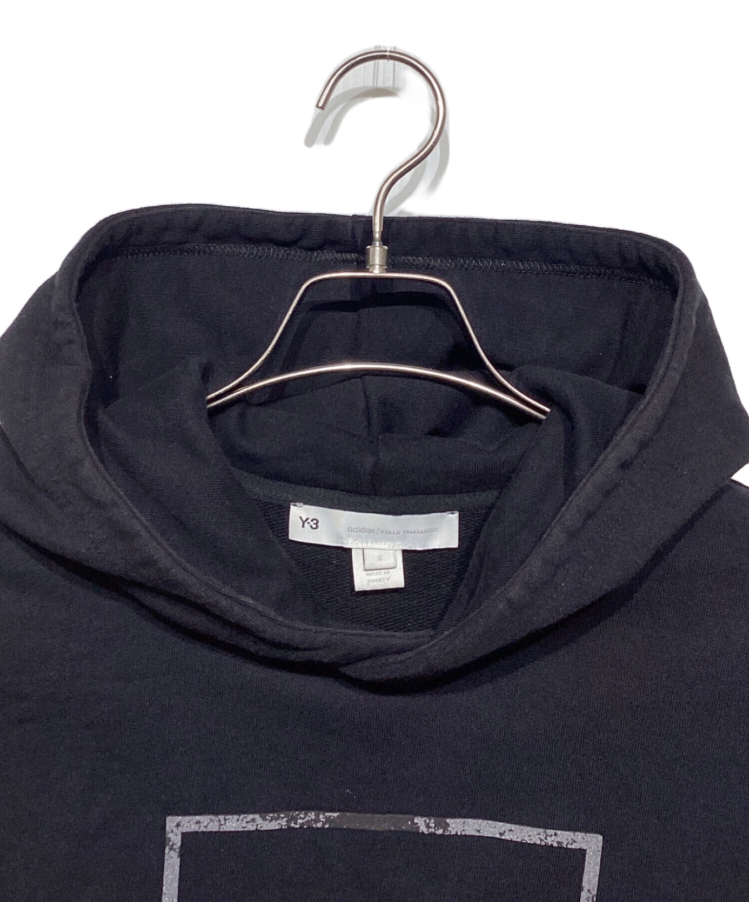 中古・古着通販】Y-3 (ワイスリー) U SQUARE LABEL GRAPHIC HOODIE