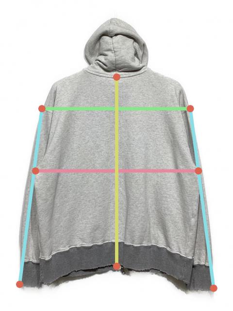 中古・古着通販】ANCELLM (アンセルム) ZIPUP HOODIE ANC-CT89