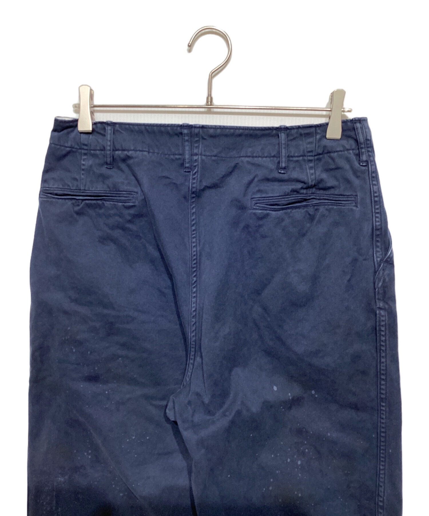 中古・古着通販】BOWWOW (バウワウ) WORK TROUSERS DUSTY ネイビー 