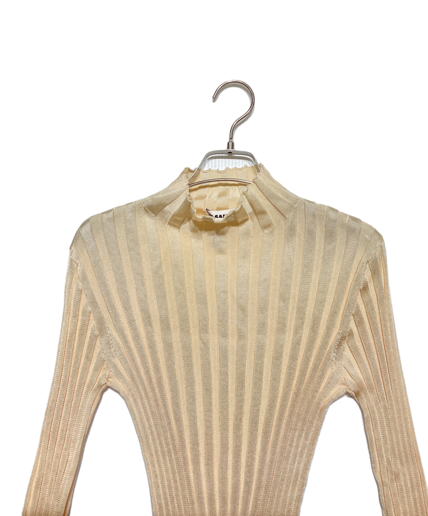JIL SANDER + ニット・セーター 34(XXS位) 黄系 【古着】【中古】 JIL SANDER（ジルサンダー） | ニットの古着・中古通販 | 【公式