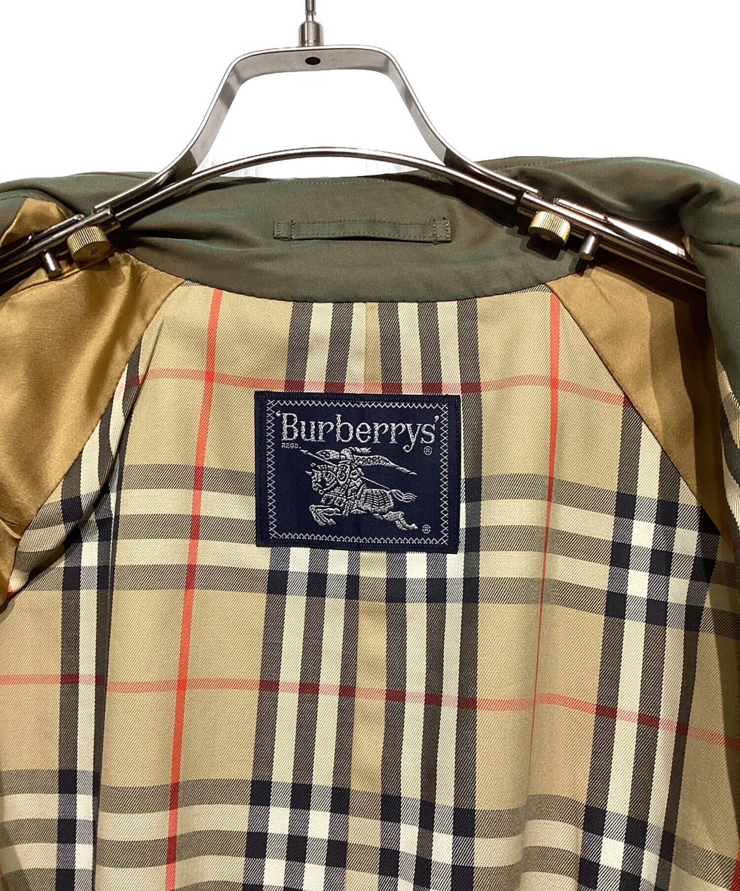 中古・古着通販】Burberry's (バーバリーズ) トレンチコート オリーブ