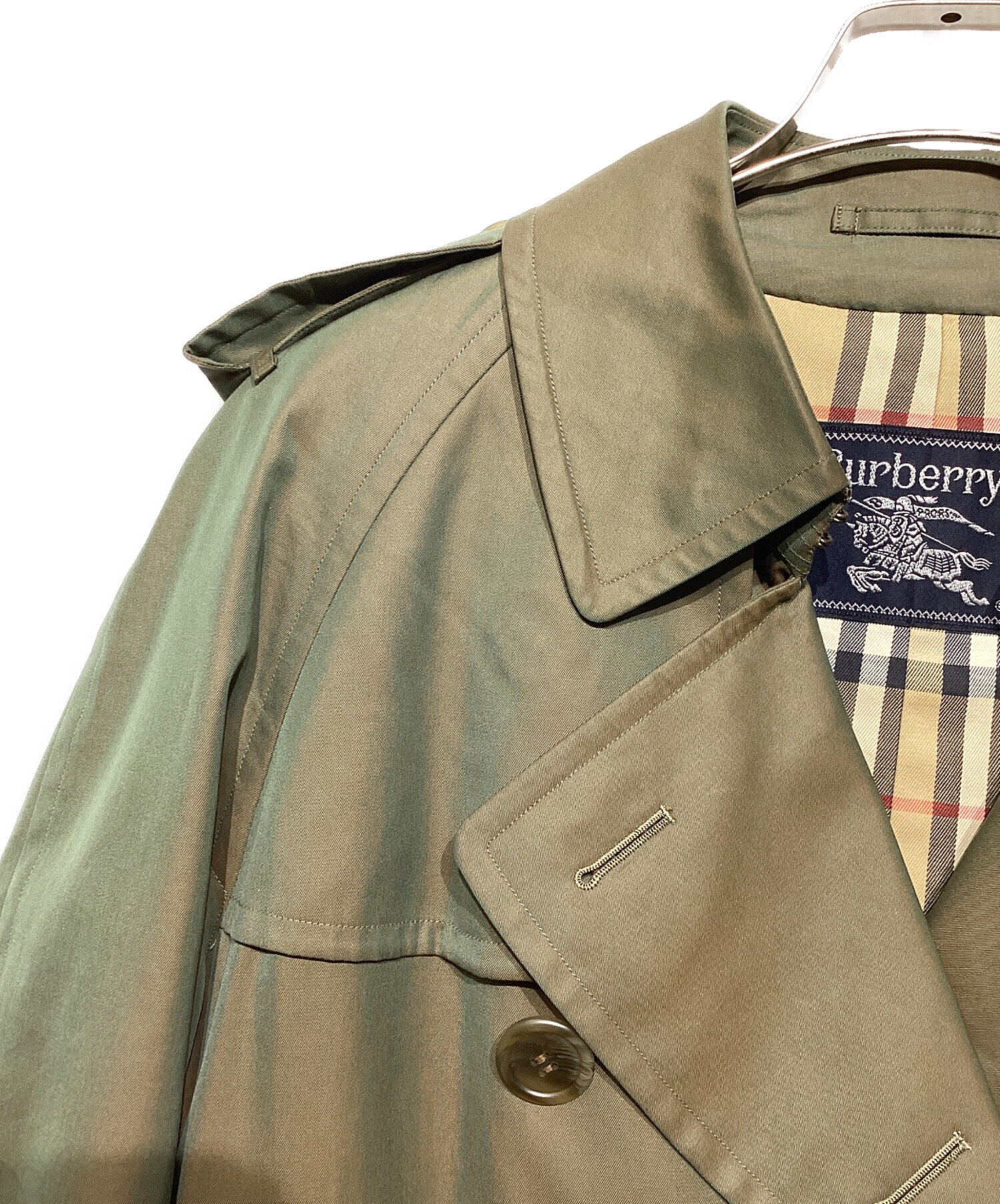 中古・古着通販】Burberry's (バーバリーズ) トレンチコート オリーブ