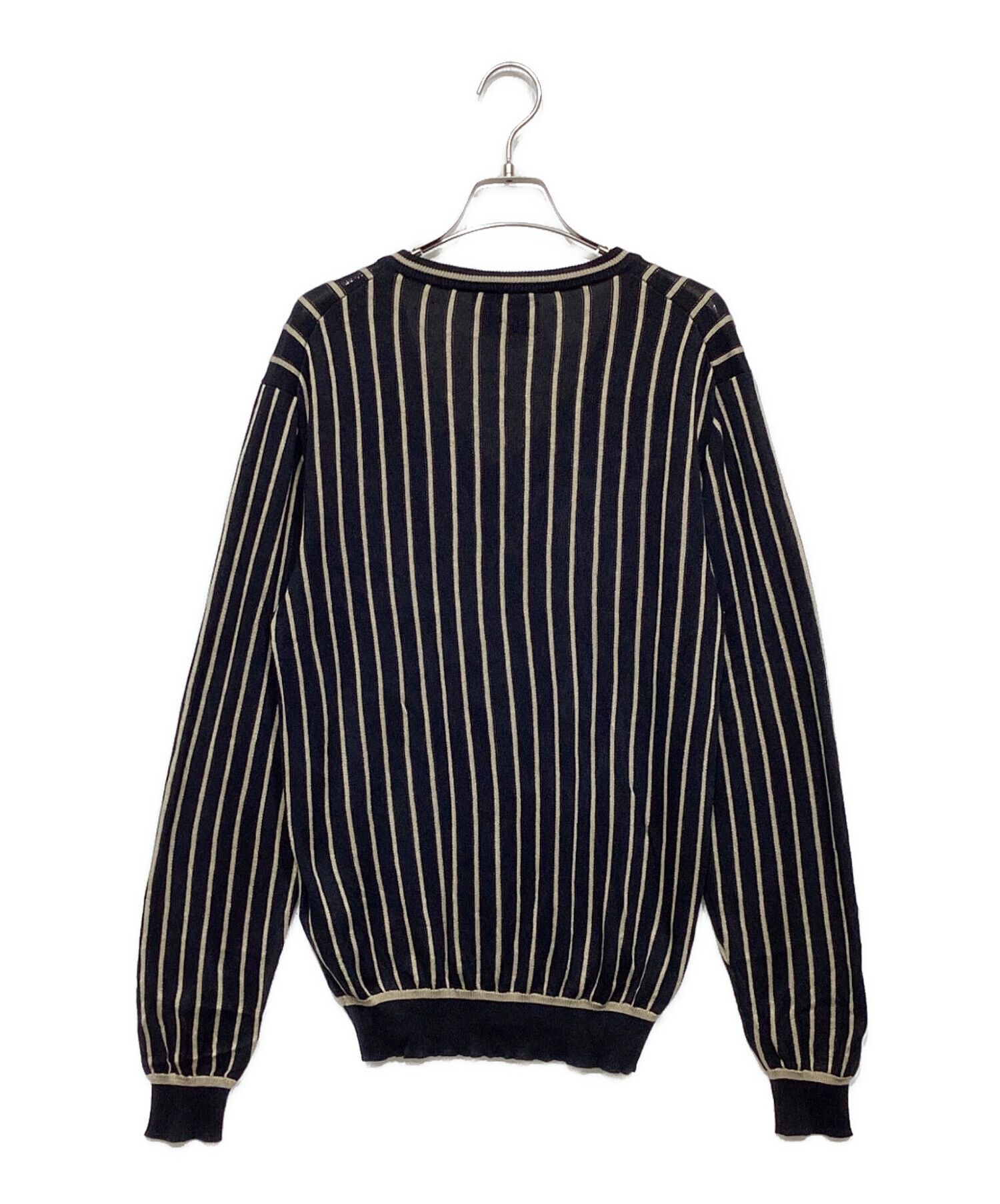 中古・古着通販】D&G (ディーアンドジー) ストライプシルクニット 