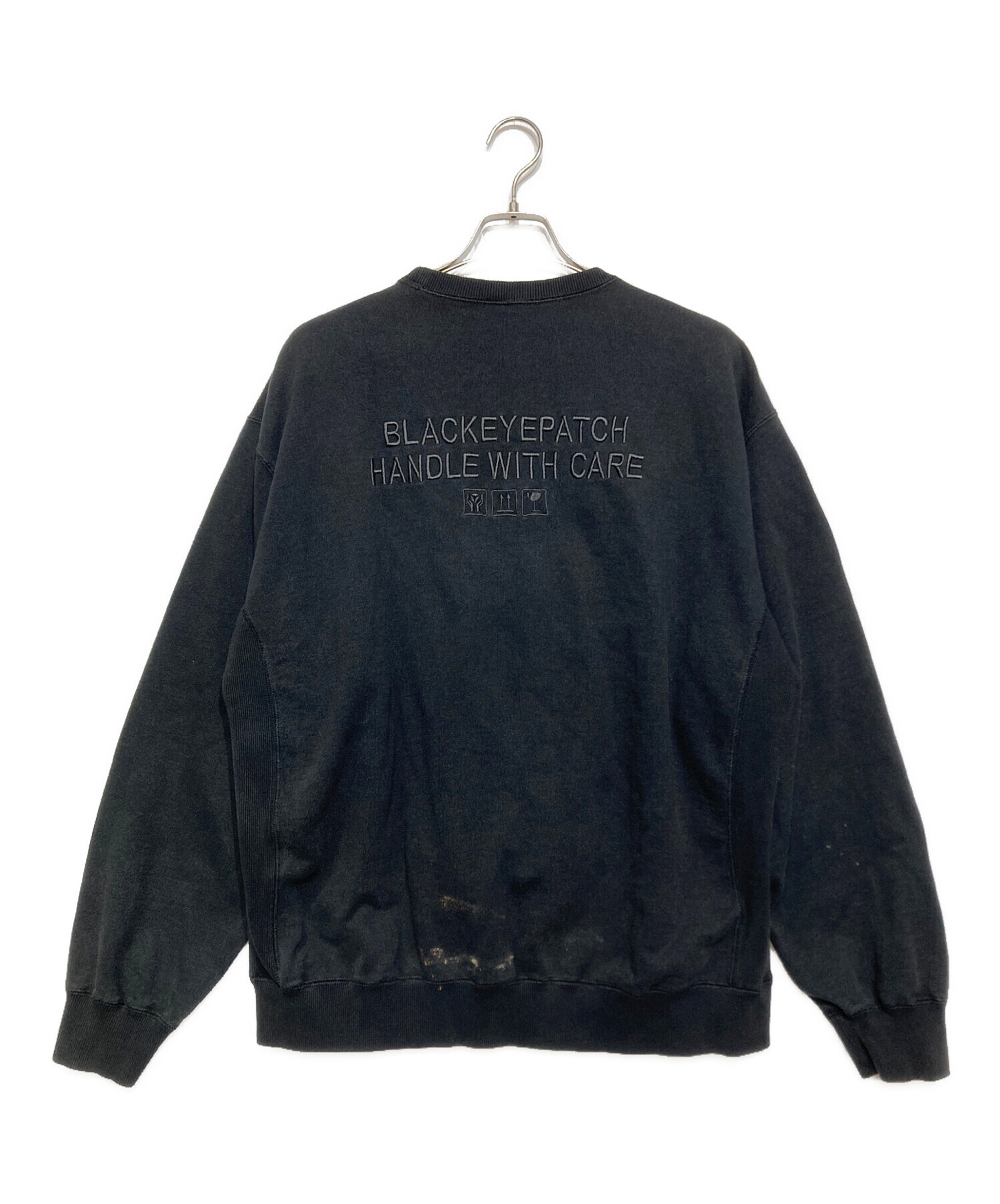 中古・古着通販】BlackEyePatch (ブラックアイパッチ) ロゴスウェット 